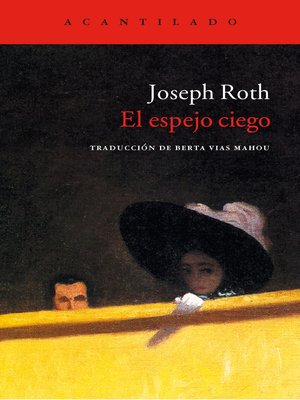 cover image of El espejo ciego